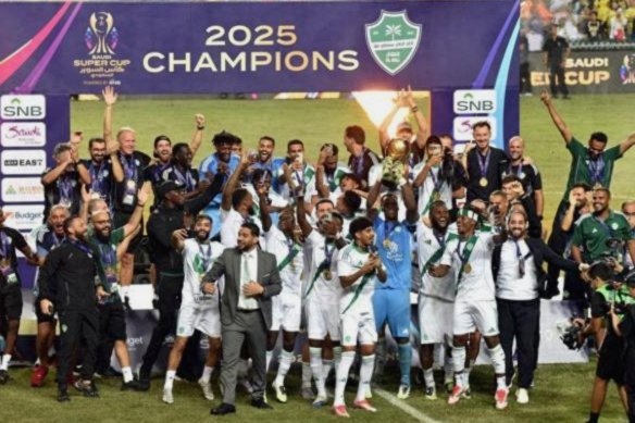 利雅得胜利六将染疫 夺冠受阻